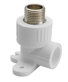 Угол полипропилен с настенным креплением Aqualink 20*1/2М