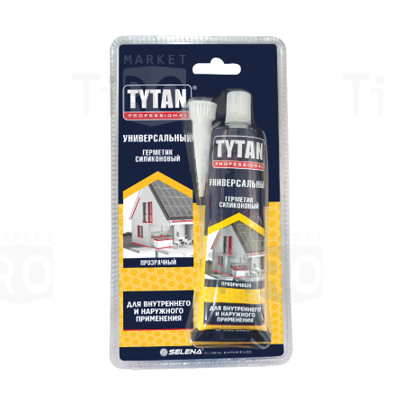 Герметик Tytan Professional силиконовый, универсальный белый, 85мл Герметик Tytan Professional силиконовый, универсальный белый, 85мл