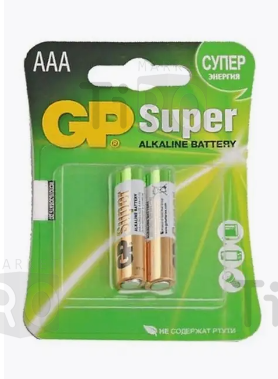 Батарейка GP Super Alkaline LR03 BL-2
