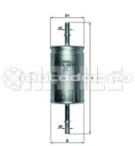 Фильтр топливный погружной Mahle KL 559 Z0322 (WK 614/46)