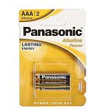Батарейки Panasonic LR 3 Alkaline BP2/24 (мизинчиковые)
