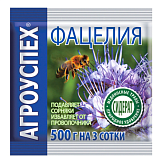 Сидерат (зеленое удобрение) Фацелия, Агроуспех, 500г