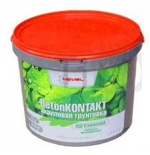 Грунтовка Nevel Бетон Контакт 6,0кг Грунтовка Nevel Бетон Контакт 6,0кг