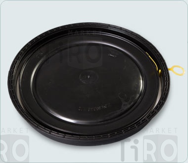 Бочка "Open Top Drums" 30л. с крышкой, с ручками, с металлическим обручем, Самара