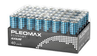 Батарейка Pleomax LR06-40 bulk Economy Alkaline 40шт