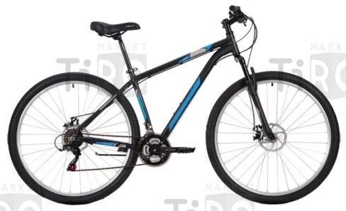 Велосипед Foxx 26" Atlantic D 146552 черный, алюминий, размер 18"