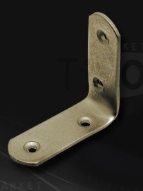 Уголок НОРА-М кронштейн 2-30 хром /100/ Уголок НОРА-М кронштейн 2-30 хром /100/