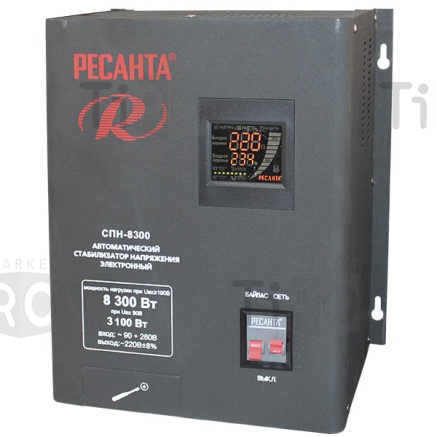 Стабилизатор Ресанта СПН-8300, настенный Стабилизатор Ресанта СПН-8300, настенный