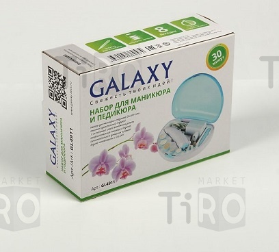 Набор для маникюра и педикюра Galaxy GL-4911, 8 насадок Набор для маникюра и педикюра Galaxy GL-4911, 8 насадок