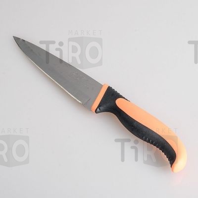 Нож кухонный резиновая ручка 5" 05