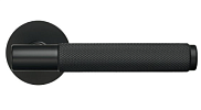 Ручка дверная Аллюр "Unico" Black (51150) матовый черный