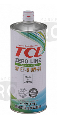 Моторное масло TCL Zero Line Fully Synth Fuel Economy SP GF-6 0w20 1л Моторное масло TCL Zero Line Fully Synth Fuel Economy SP GF-6 0w20 1л