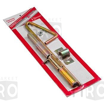 Засов Киров ЗД-09 под сварку, 120мм, D14мм, с тягой /20/