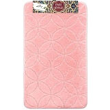 Коврик для ванной 60*100 SHAHINTEX FREE STYLE розовый 64
