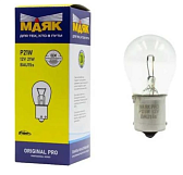 Лампа автомобильная "Маяк" Original Pro P21W 12V 21W BAU15s, 01217/10 (001006)