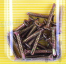 Саморез Оконный сверло, зенкующий 013А-39-25, 3,9*25 (30шт.) цинк