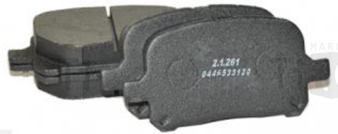 Колодки тормозные Lexus RX-300 3,3 "Цитрон" (2.1.220) (к-т 4 шт)