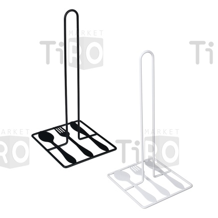 Подставка для бумажного полотенца Vetta "Кухня" 437-281, 16*16*30,5см, металл, 2 цвета