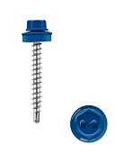 Саморез кровельный 4,8*35 RAL 5002 синий (250шт.)