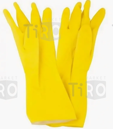 Перчатки резиновые с напылением Grifon 303-014 "ХL"