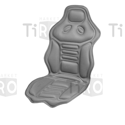 Подогрев сиденья со спинкой с терморегулятором Skyway S02201003, Серый 