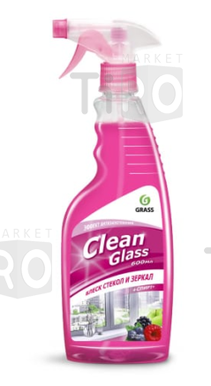 Средство для мытья стекол Grass Clean Glass Лесные ягоды тригерр 600мл