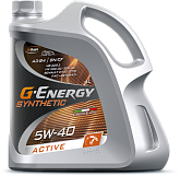 Масло синтетическое G-Energy Synthetic Active 5w40 SN/CF, 5л