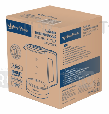Чайник Sakura HP-2700W, 2,0л Чайник Sakura HP-2700W, 2,0л
