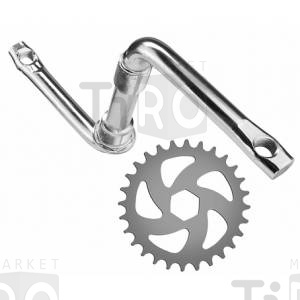 Шатун EAH-FOA-1/2-102-S 580258 со звездой (детский) 28T Шатун EAH-FOA-1/2-102-S 580258 со звездой (детский) 28T