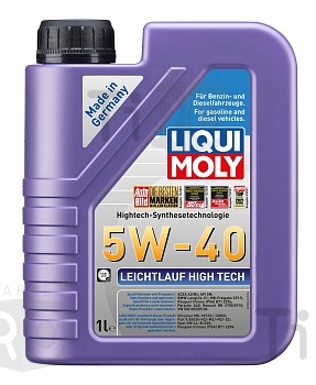 Mоторное синтетическое масло Liqui Moly Leichtlauf High Tech 2327, 5W-40, SP A3/B4 (1л)