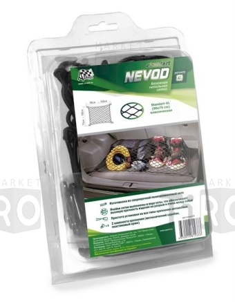 Багажная сетка Azard Nevod Standart напольная классическая 90-75 см XL Багажная сетка Azard Nevod Standart напольная классическая 90-75 см XL