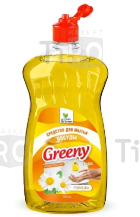 Средство для мытья посуды Clean&Green Grenny Light Ромашка CG8157, 1л