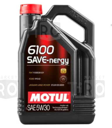 Моторное масло Motul 6100 Save-nergy 5w30, 4л