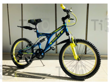 Велосипед Roliz 20-108 желтый-синий