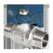 Кран шаровый AQUALINK 3/4" г/г, бабочка /10/100/