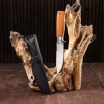 Нож охотничий "Вульф" 25 см, зазубрины на лезвии