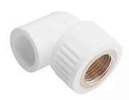 Угол полипропиленовый комбинированный Aqualink 25х3/4F, внутренняя резьба