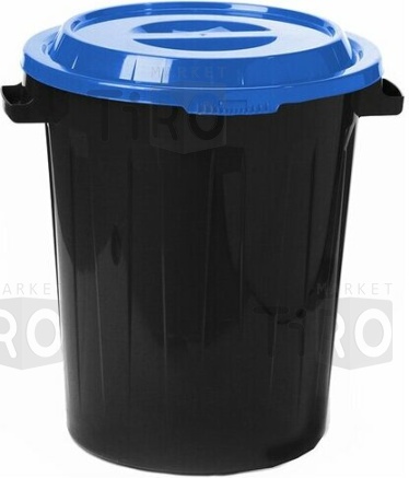 Бак 60,0л, Черный/Синий, Idea М2393