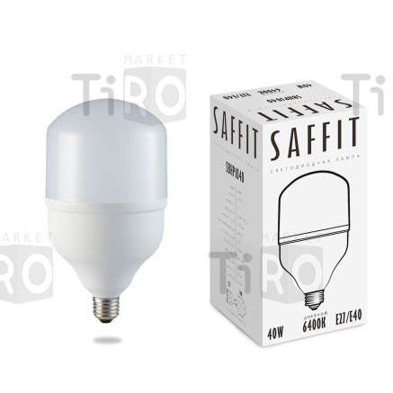 Лампа светодиодная Saffit Т100, SBHP1040, 40Вт, 220В