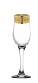 Набор бокалов для шампанского с рисунком 6 предметов, "Масверк" EAV493-160