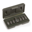 Набор вставок3/8 Torx 626187, 7 предметов (Т20,Т25,Т30,Т40,Т45,Т50,Т55 L=30 c переход.1/2)