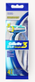 Станок для бритья Gillette Simple3, 4 штуки, одноразовые