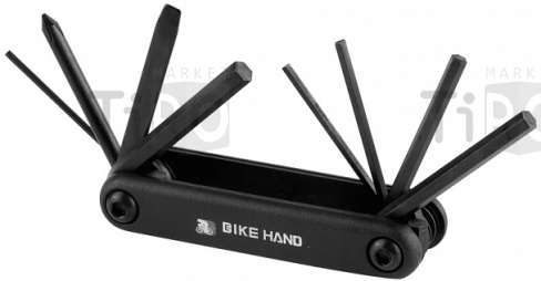 Набор ключей складной YC-270 Bike Hand 230035 (8 ключей)