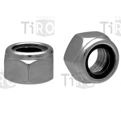 Гайка со стопорным кольцом 545В-М05 цинк М 5 (20шт.)