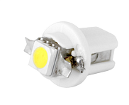 Автолампа диод, Skyway ST8.5-1SMD-5050W, S08201217, T8.5 (T4W) 12V 1SMD