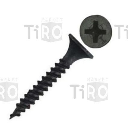 Саморез 001Е-35-16 до 0,9мм, 3,5*16 (650шт.) черный