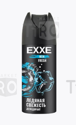 Дезодорант для тела Exxe Men Fresh 150мл спрей