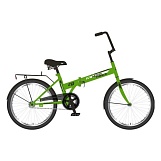 Велосипед Novatrack 20" 140675, TG30 складной, салатовый, тормоз ножной двойной обод