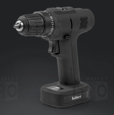 Дрель-шуруповерт Kolner Anthracite KCD-12/2ВL 12В 2Ач 25Hm (черный) Дрель-шуруповерт Kolner Anthracite KCD-12/2ВL 12В 2Ач 25Hm (черный)