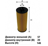 Масляный фильтр GoodWill OG 192 Eco\51055040122